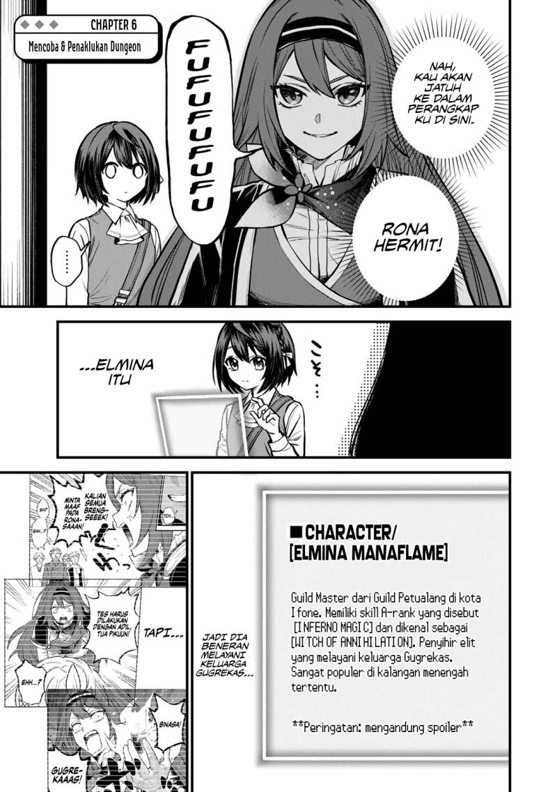 Baca Komik Sekai Saikyou no Majo, Hajimemashita Chapter 06 Gambar 1