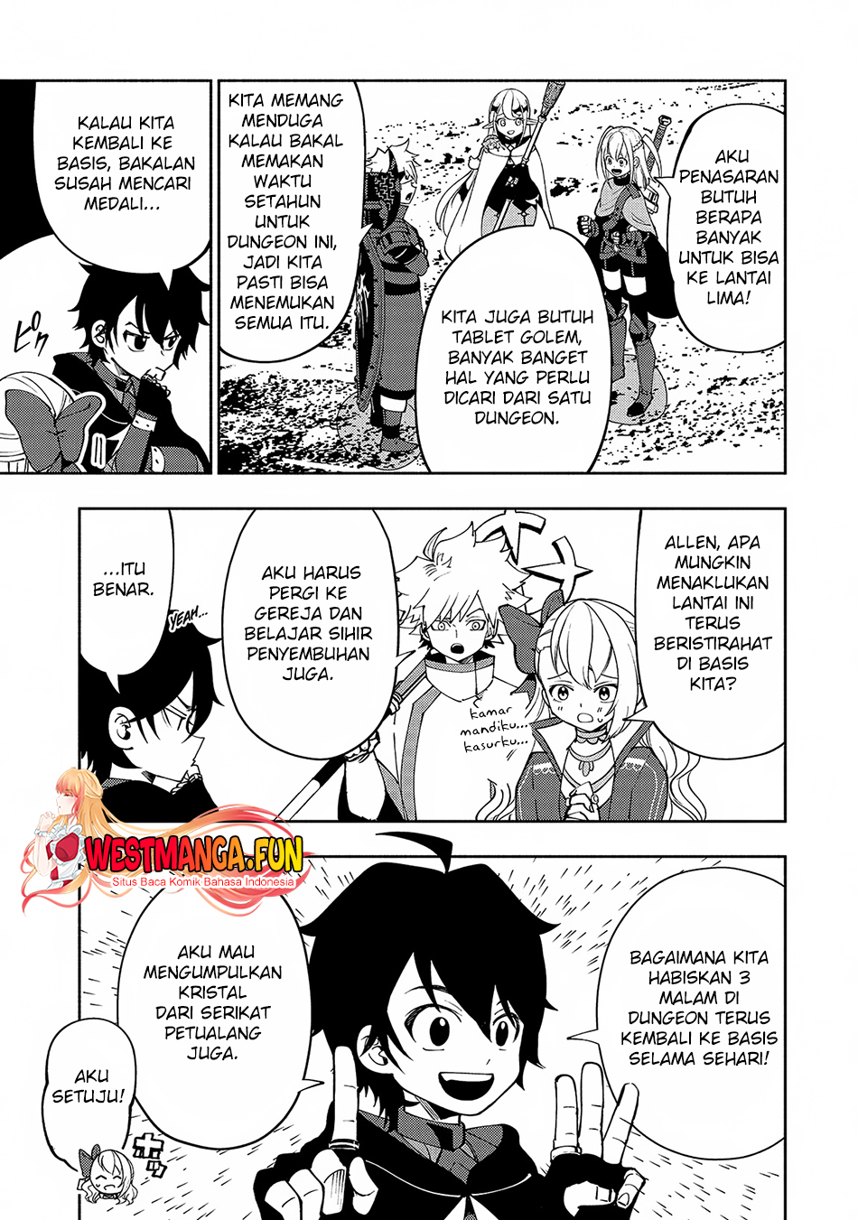 Hell Mode: Yarikomi Suki no Gamer wa Hai Settei no Isekai de Musou Suru Chapter 59 Gambar 9