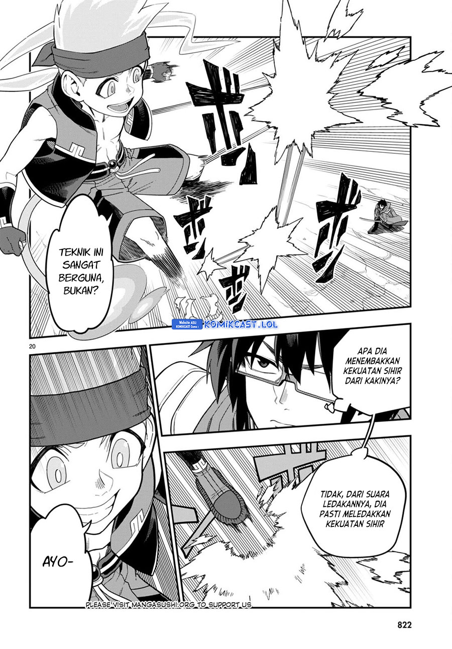 Konjiki no Moji Tsukai: Yuusha Yonin ni Makikomareta Unique Cheat Chapter 105 Gambar 21