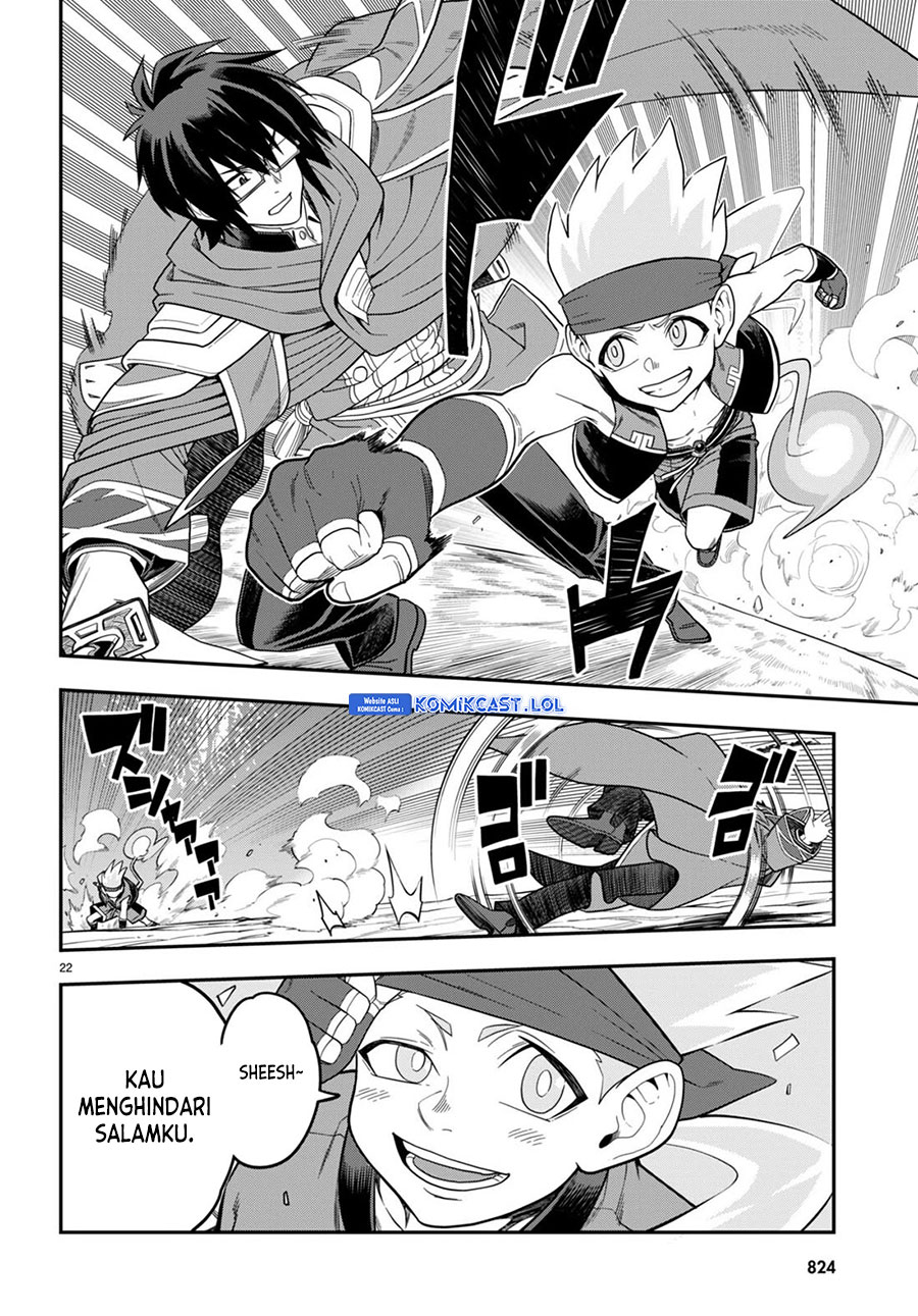 Konjiki no Moji Tsukai: Yuusha Yonin ni Makikomareta Unique Cheat Chapter 105 Gambar 23