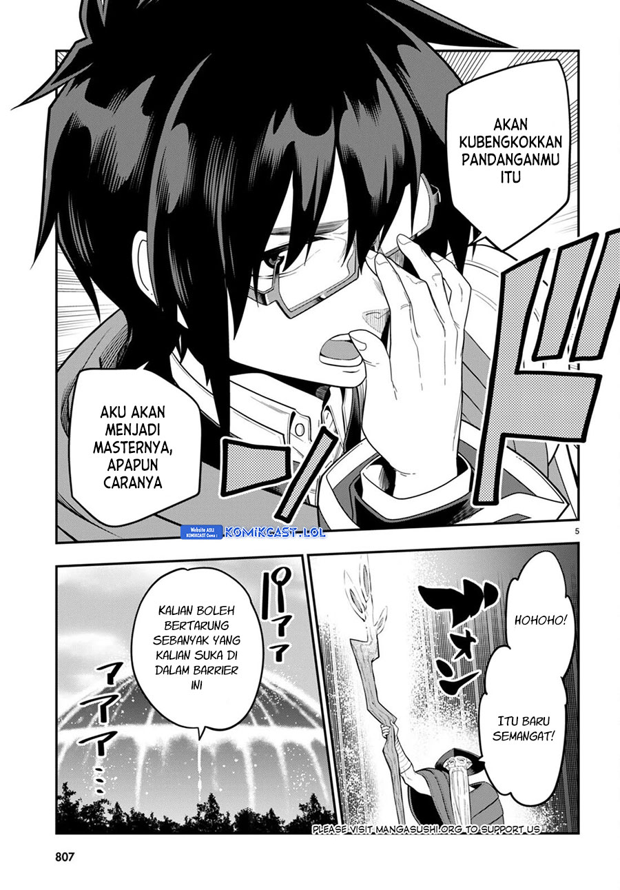 Konjiki no Moji Tsukai: Yuusha Yonin ni Makikomareta Unique Cheat Chapter 105 Gambar 6