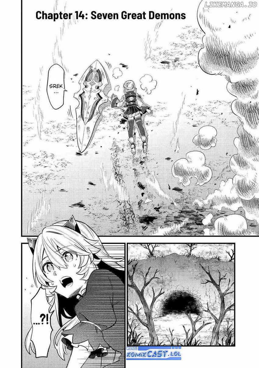 Sabitsuita Ken wo Tameshi ni Kyouka Shite Mitara, Tondemonai Maken ni Bakemashita Chapter 14 Gambar 3