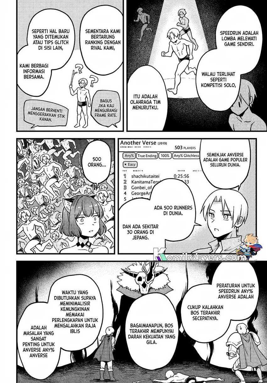 RTA Sousha wa Game Sekai kara Kaerenai Chapter 03 Gambar 13