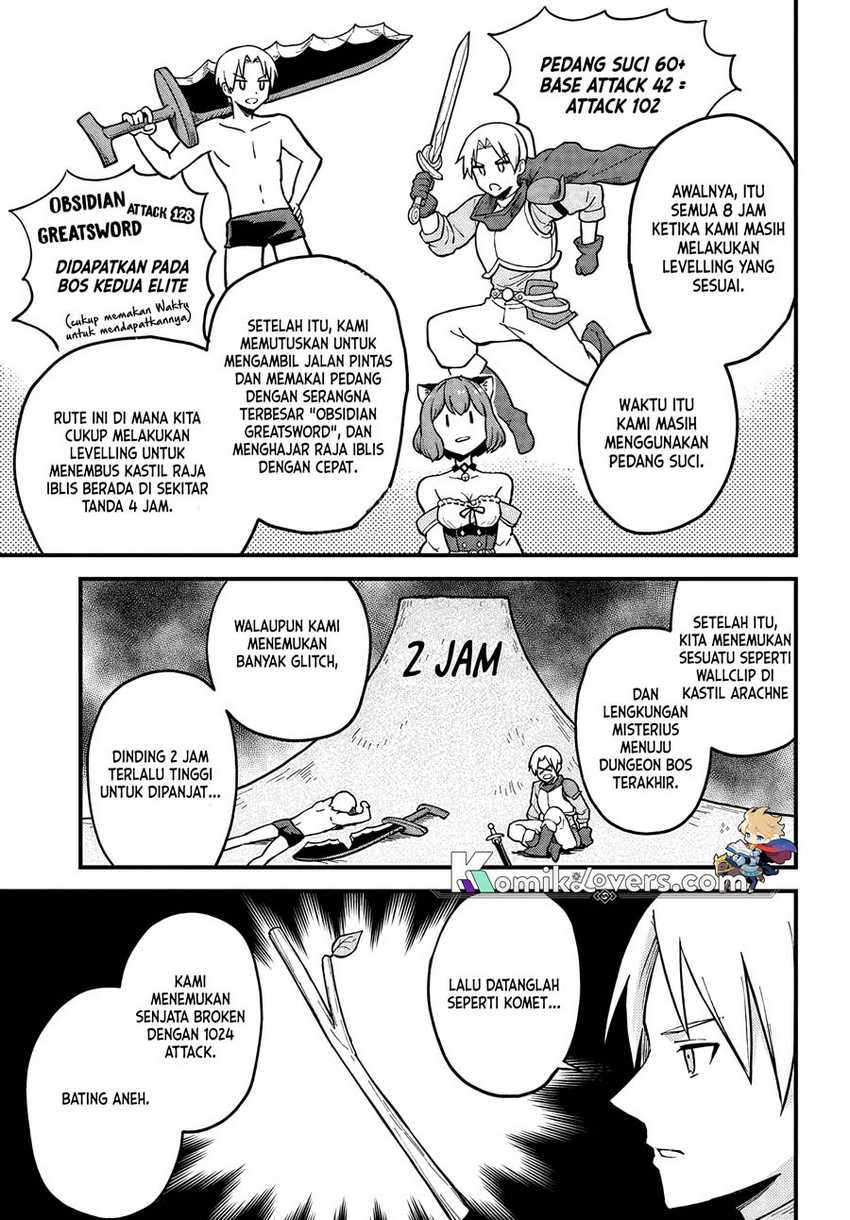 RTA Sousha wa Game Sekai kara Kaerenai Chapter 03 Gambar 14