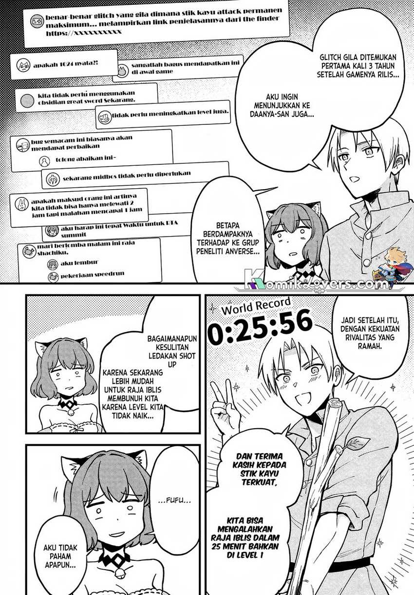 RTA Sousha wa Game Sekai kara Kaerenai Chapter 03 Gambar 15