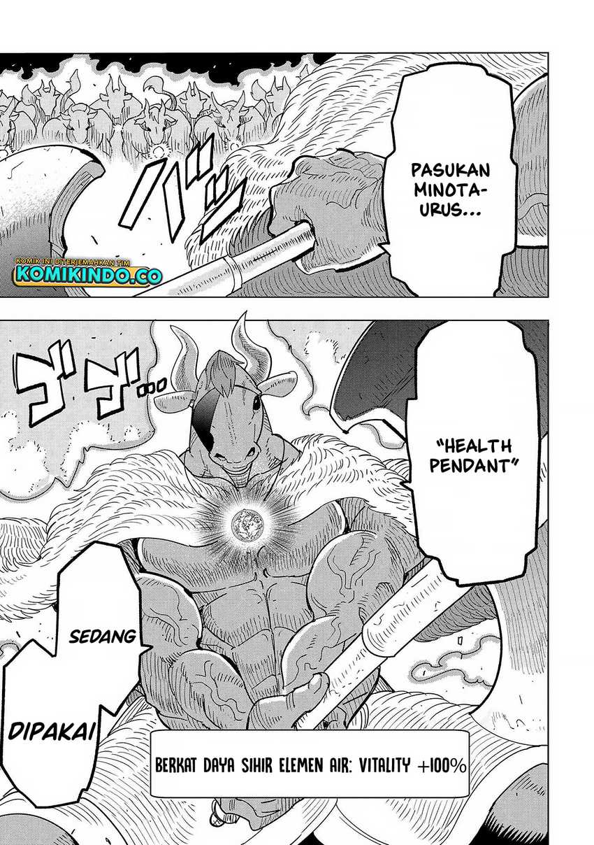 Souzou Renkinjutsushi wa Jiyuu wo Ouka suru: Kokyou wo Tsuihou saretara, Maou no Ohizamoto de Chouzetsu Kouka no Magic Item Tsukuri-houdai ni Narimashita Chapter 13.8 Gambar 4