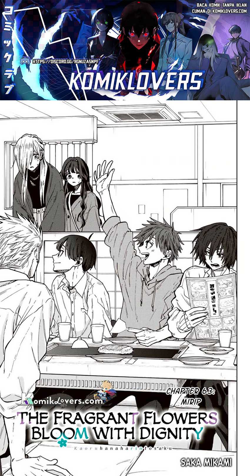 Baca  Kaoru Hana wa Rin to Saku Chapter 63 Gambar 2