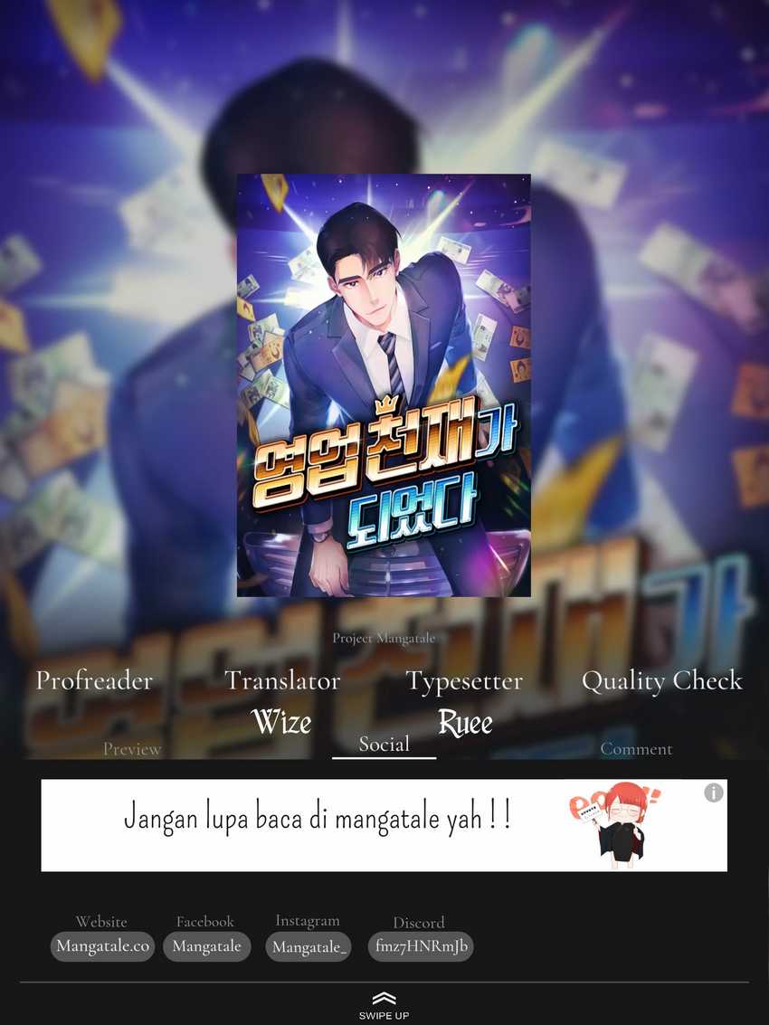 Baca Komik I Became a Sales Prodigy Chapter 08 Gambar 1