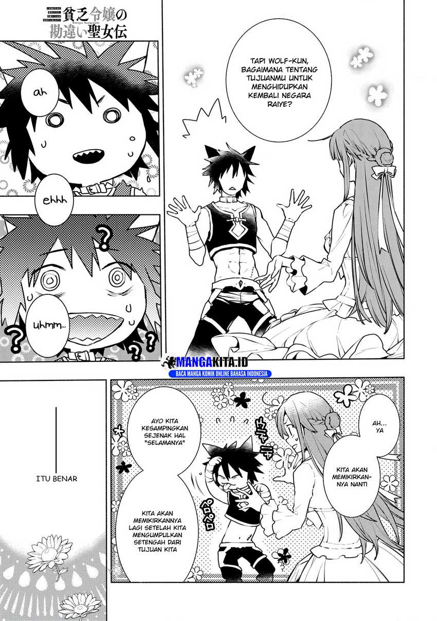 Binbou Reijou no Kanchigai Seijo Den Chapter 09 Gambar 22
