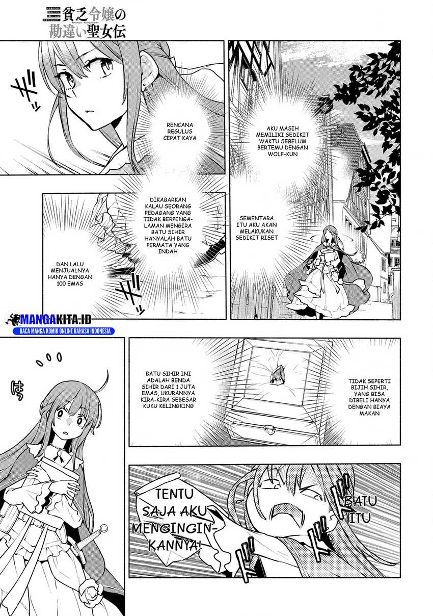 Binbou Reijou no Kanchigai Seijo Den Chapter 09 Gambar 26