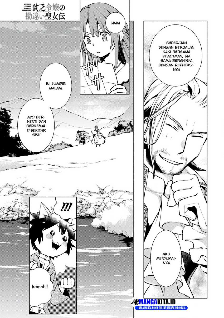 Binbou Reijou no Kanchigai Seijo Den Chapter 09 Gambar 6