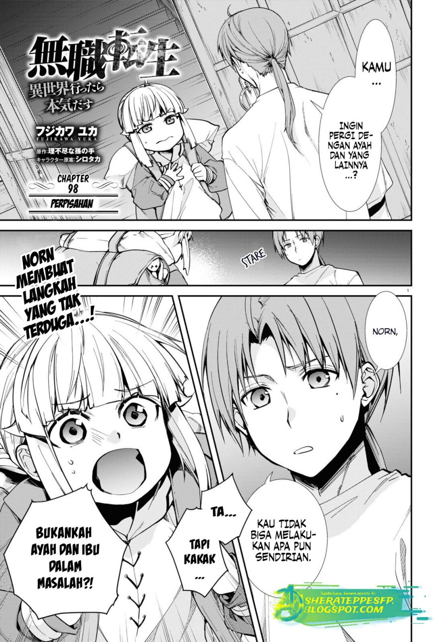 Mushoku Tensei: Isekai Ittara Honki Dasu Chapter 98 Gambar 3
