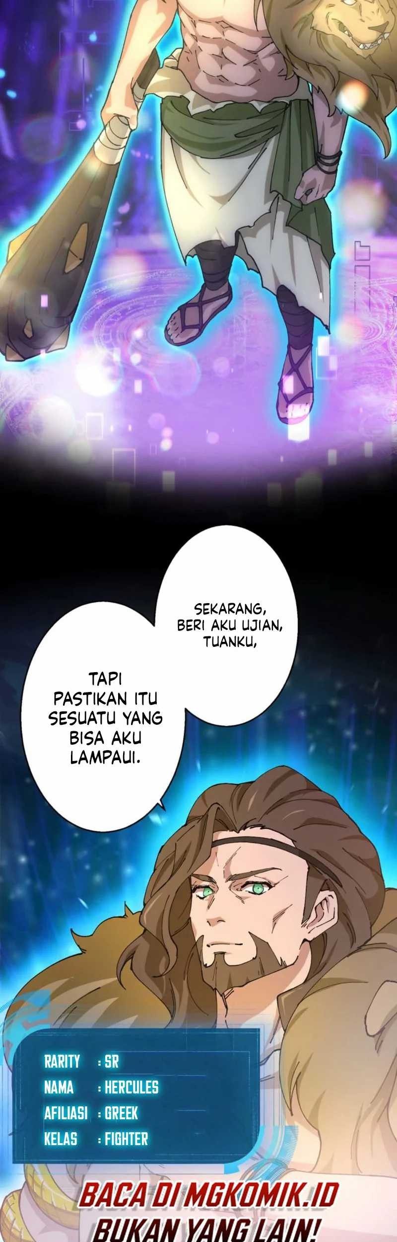 I became strongest in the world by summoning Heroes with my exclusive Gatcha Chapter 02 Gambar 63