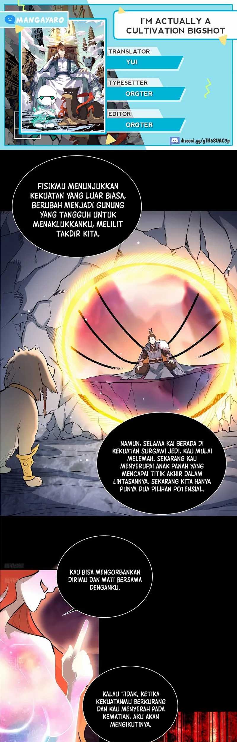 Baca Komik I’m Actually A Cultivation Bigshot Chapter 383 Gambar 1