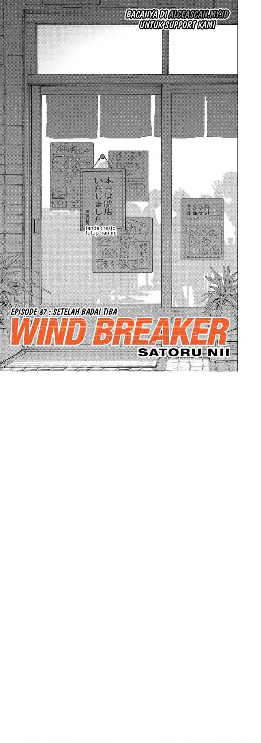 Baca Wind Breaker (NII Satoru) Chapter 87 Gambar 2