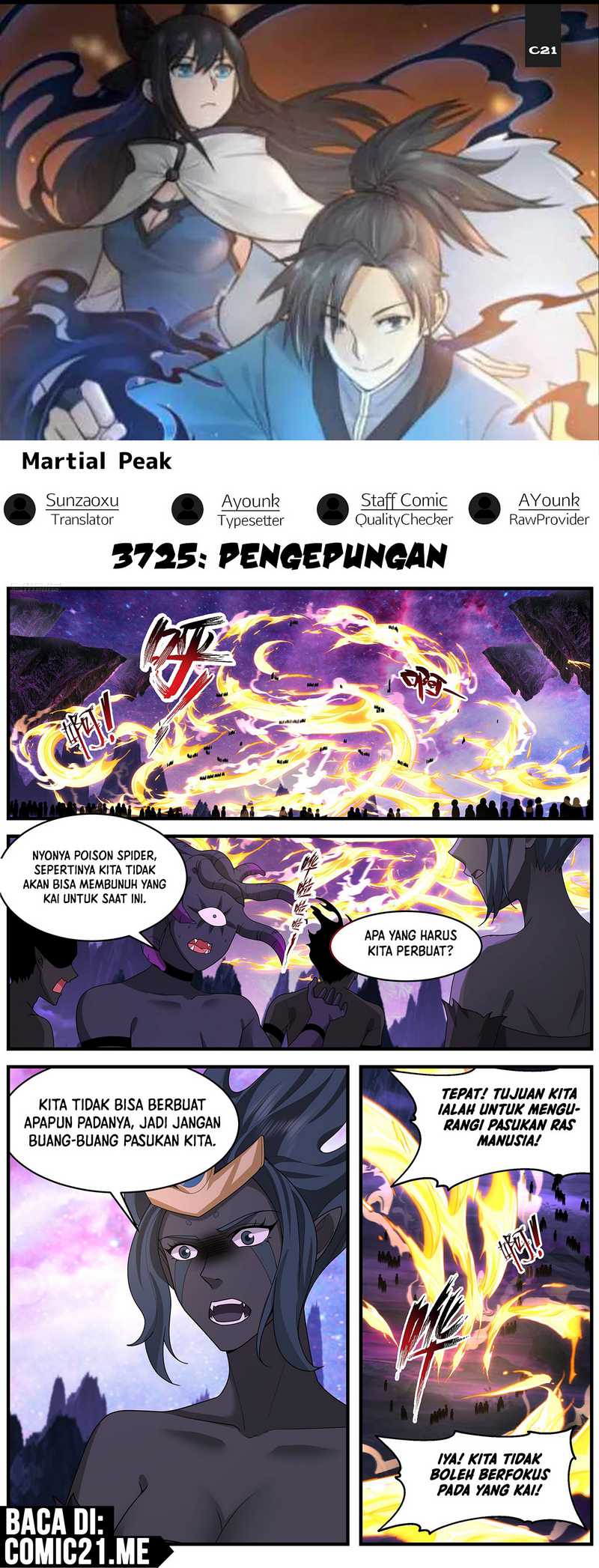 Baca Komik Martial Peak Part 2 Chapter 3725 Gambar 1