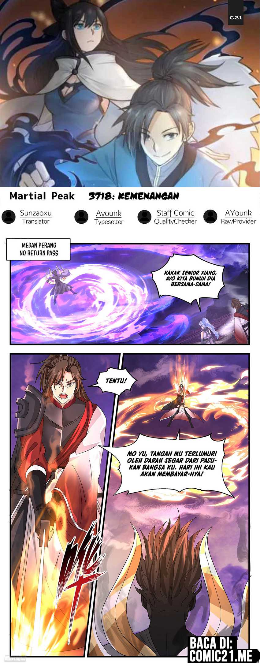 Baca Komik Martial Peak Part 2 Chapter 3718 Gambar 1