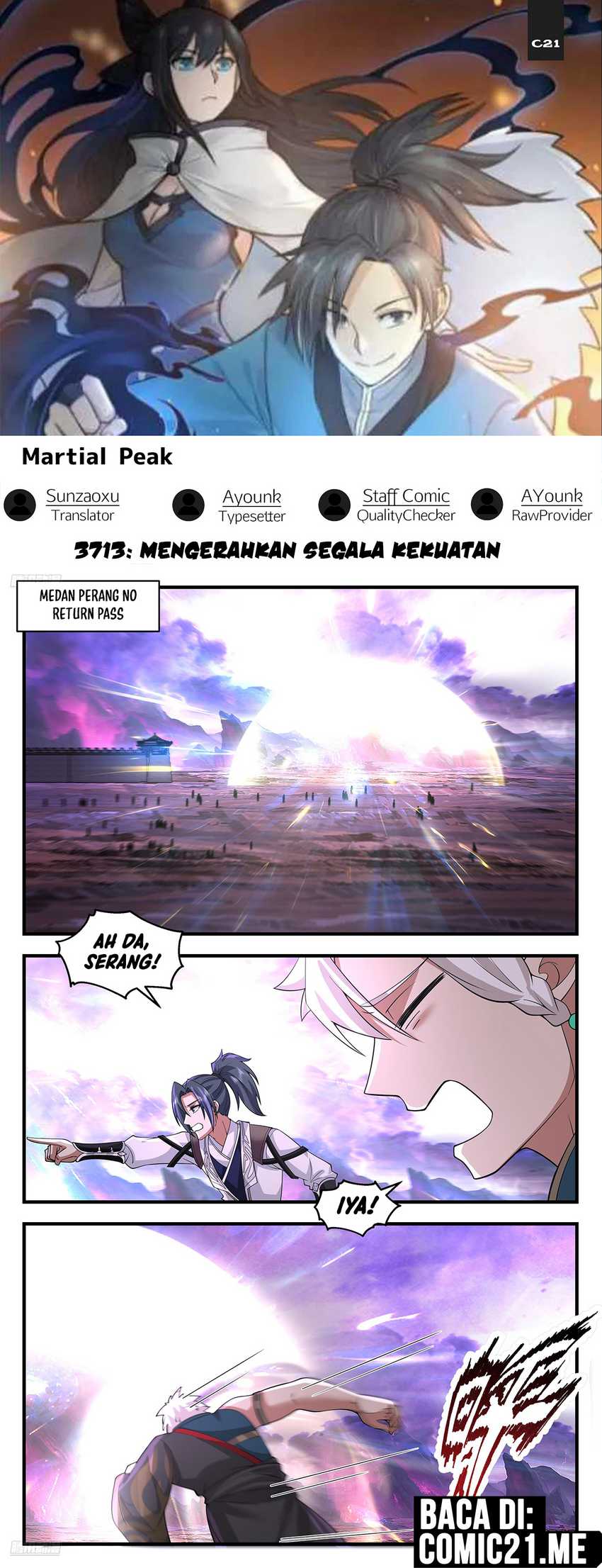 Baca Komik Martial Peak Part 2 Chapter 3713 Gambar 1