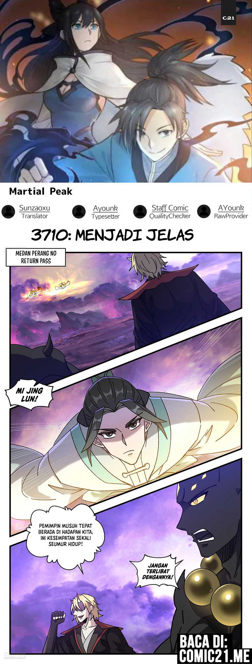 Baca Komik Martial Peak Part 2 Chapter 3710 Gambar 1