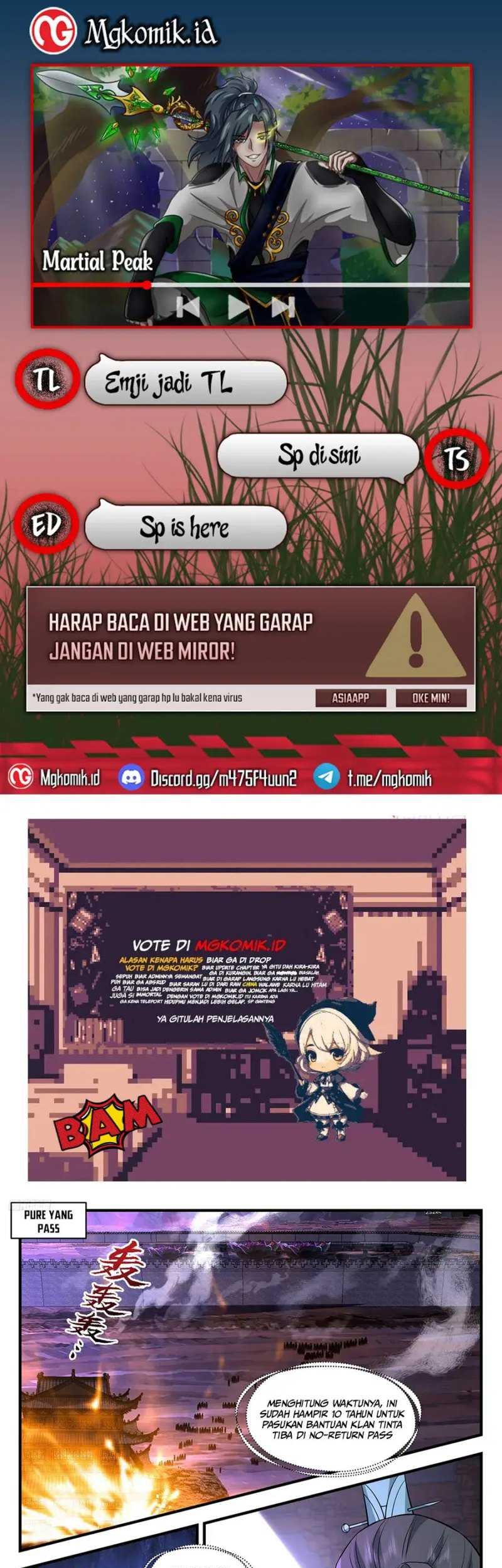 Baca Komik Martial Peak Part 2 Chapter 3705 Gambar 1