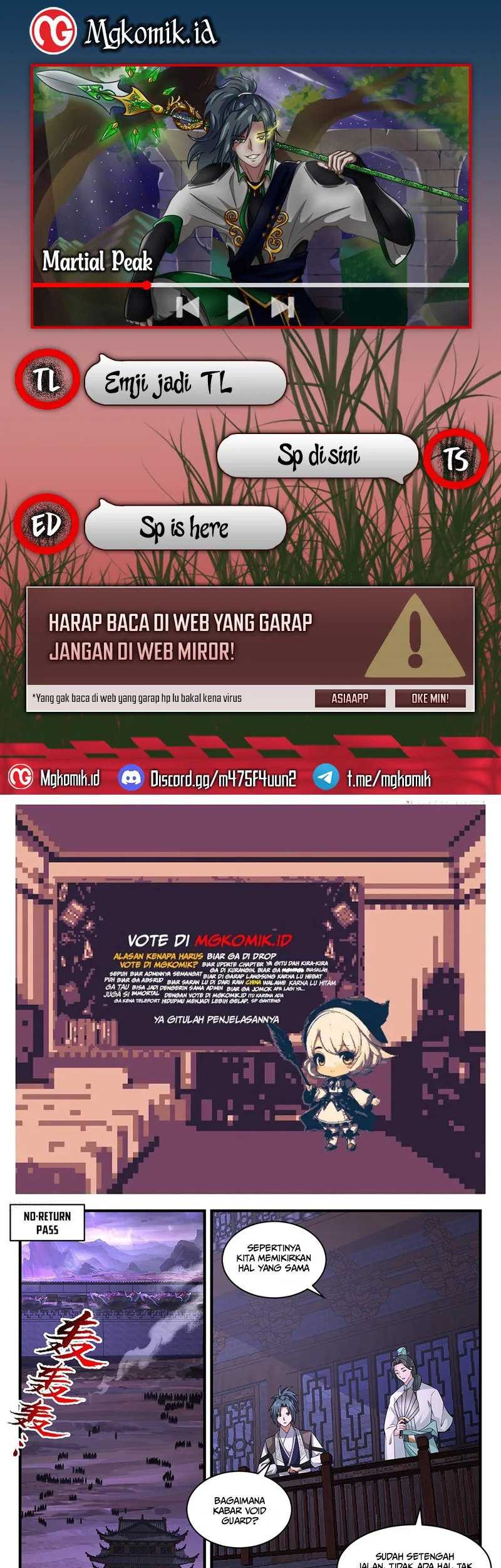 Baca Komik Martial Peak Part 2 Chapter 3703 Gambar 1