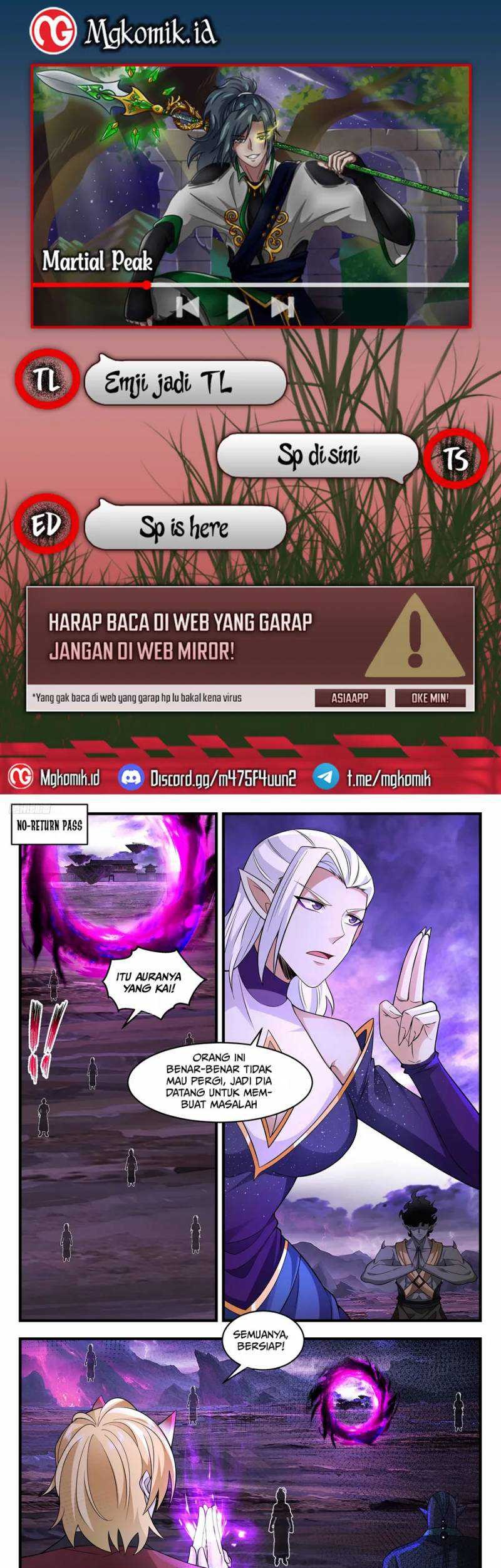 Baca Komik Martial Peak Part 2 Chapter 3695 Gambar 1