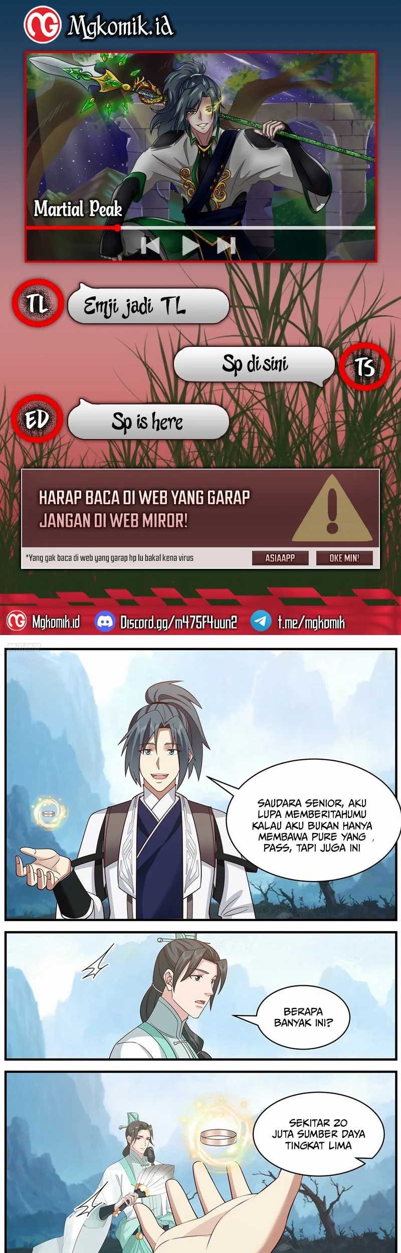Baca Komik Martial Peak Part 2 Chapter 3657 Gambar 1
