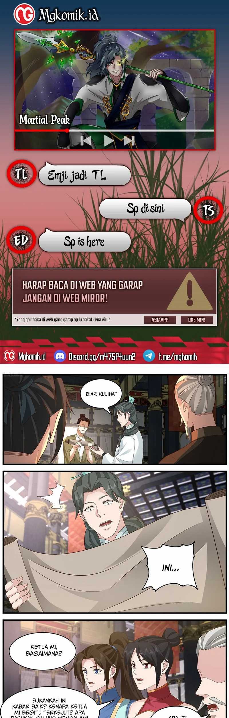 Baca Komik Martial Peak Part 2 Chapter 3654 Gambar 1