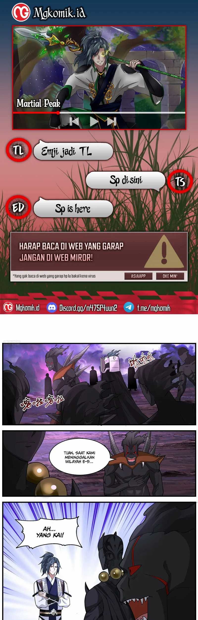 Baca Komik Martial Peak Part 2 Chapter 3653 Gambar 1