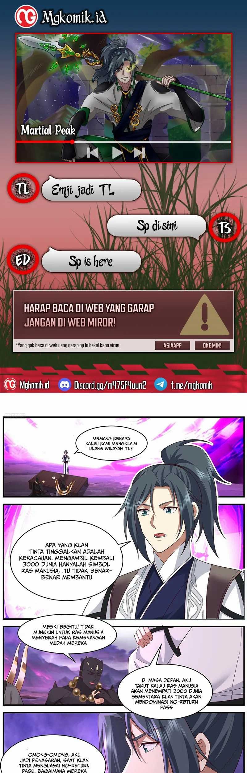 Baca Komik Martial Peak Part 2 Chapter 3652 Gambar 1