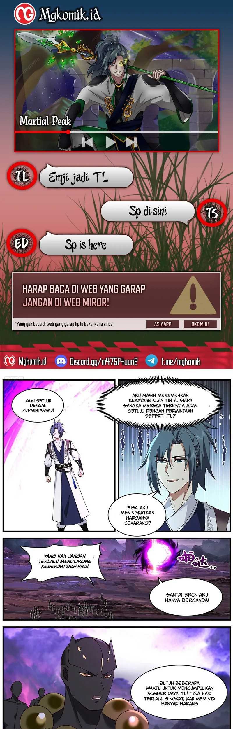 Baca Komik Martial Peak Part 2 Chapter 3651 Gambar 1