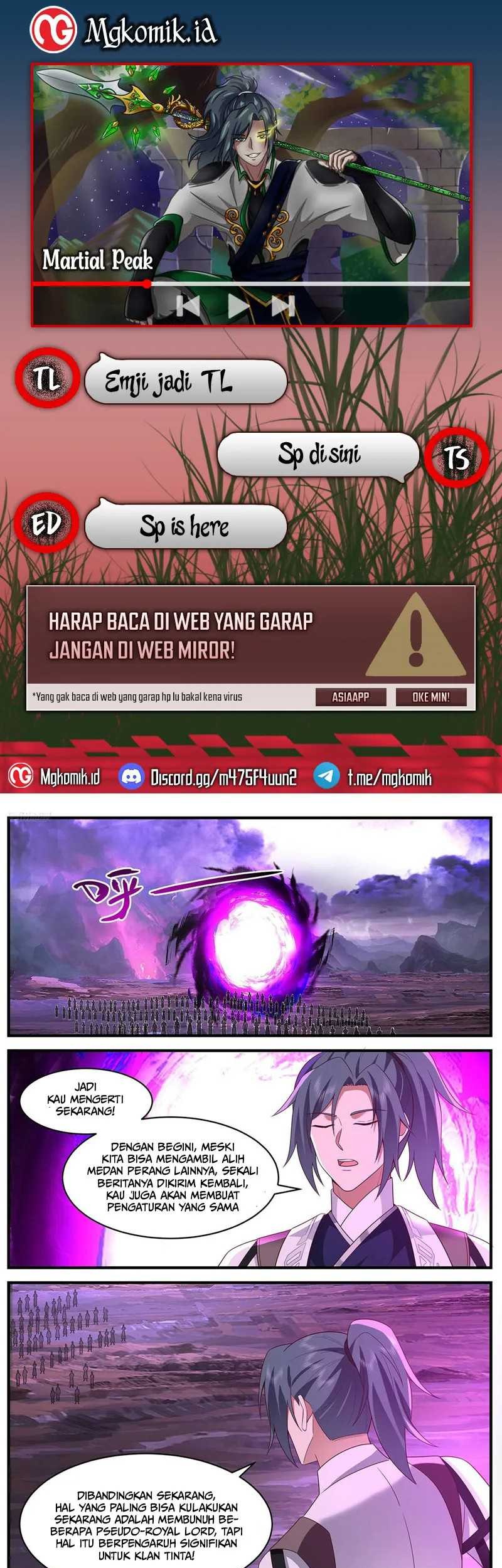 Baca Komik Martial Peak Part 2 Chapter 3650 Gambar 1