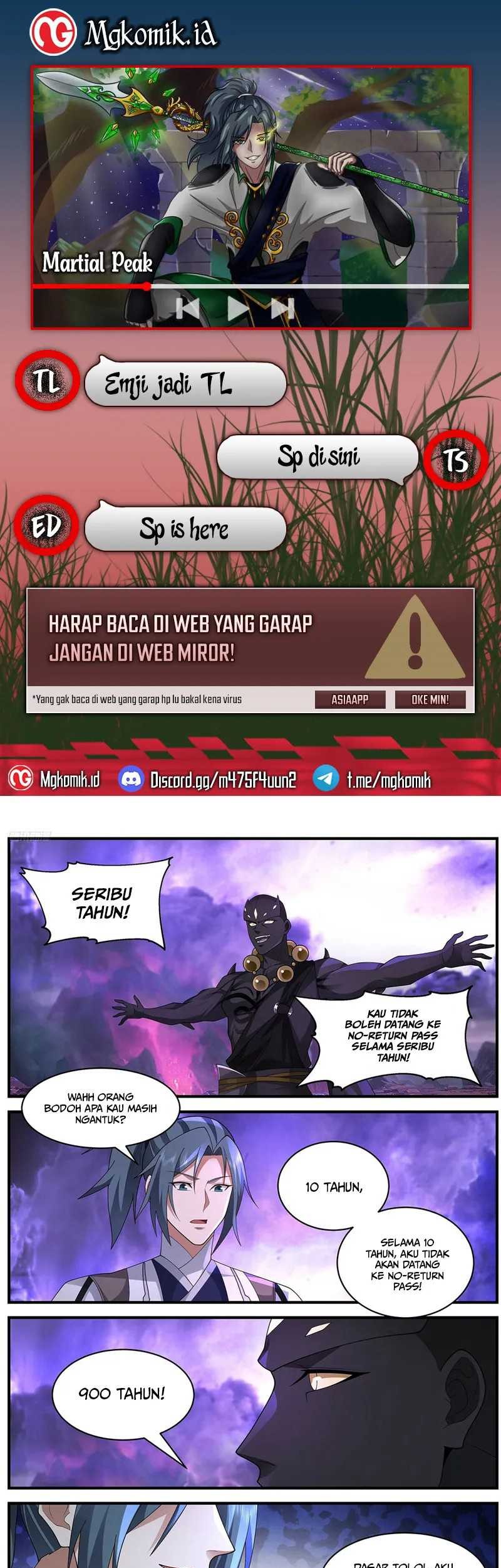 Baca Komik Martial Peak Part 2 Chapter 3648 Gambar 1
