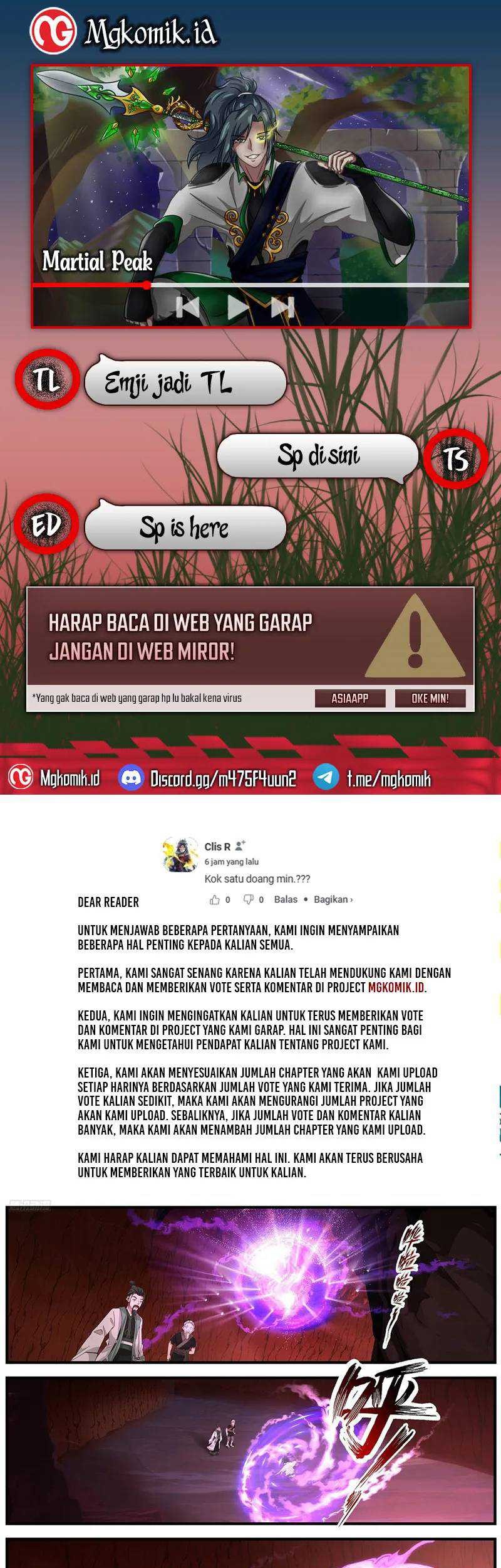 Baca Komik Martial Peak Part 2 Chapter 3644 Gambar 1