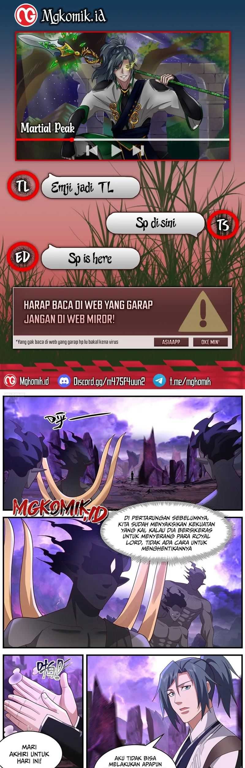 Baca Komik Martial Peak Part 2 Chapter 3643 Gambar 1