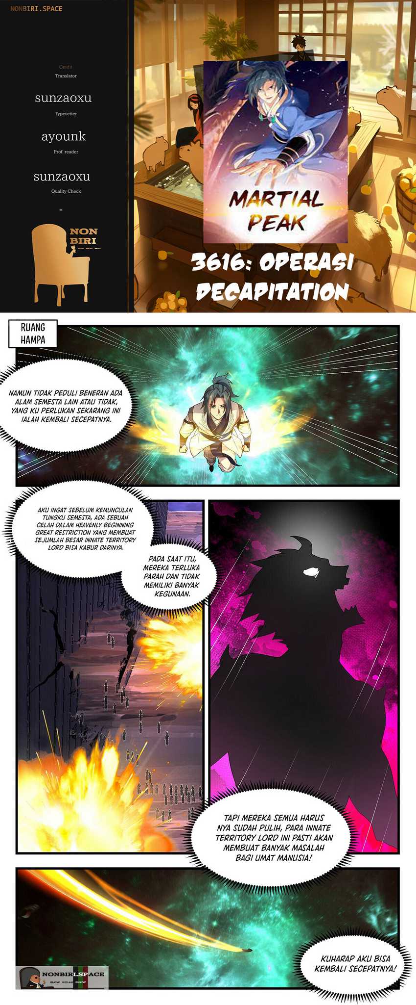 Baca Komik Martial Peak Part 2 Chapter 3616 Gambar 1