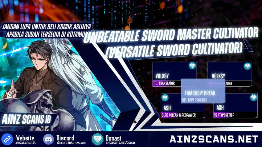 Baca Komik Unbeatable Sword Master Cultivator Chapter 01 Gambar 1