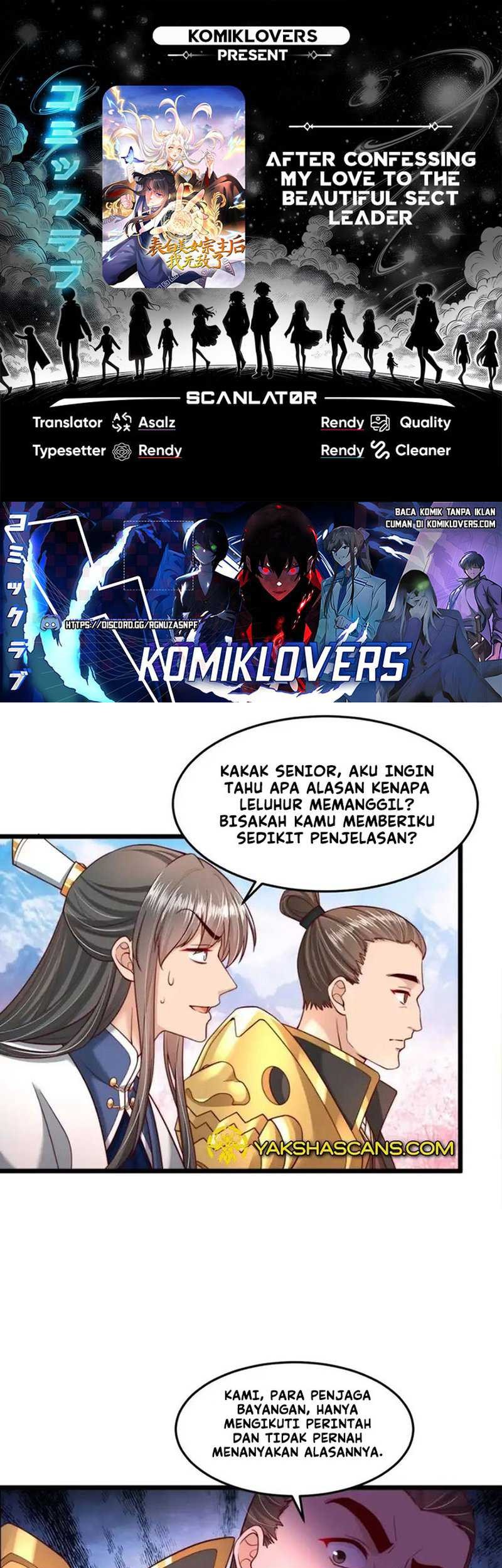 Baca Komik After Confessing My Love to the Beautiful Sect Leader, I Become Invincible? Chapter 05 Gambar 1