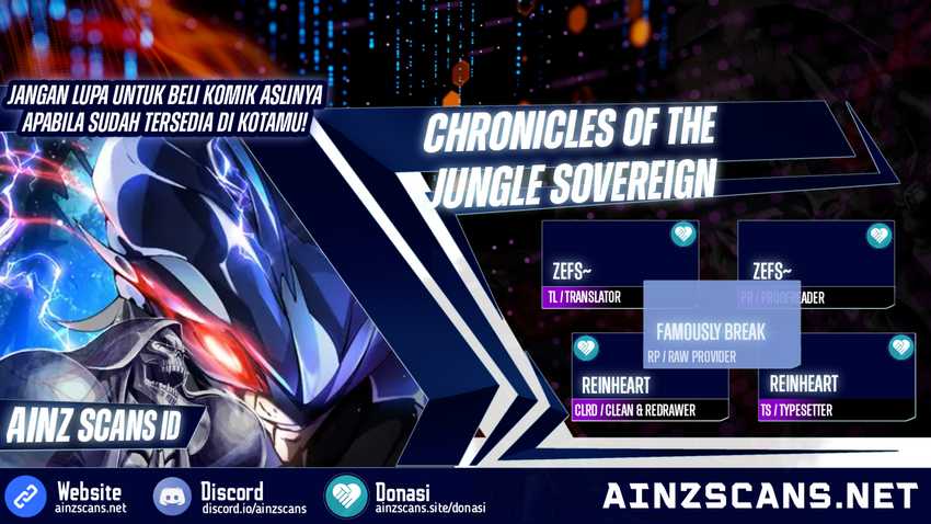 Baca Komik Chronicles Of The Jungle Sovereign Chapter 01 Gambar 1