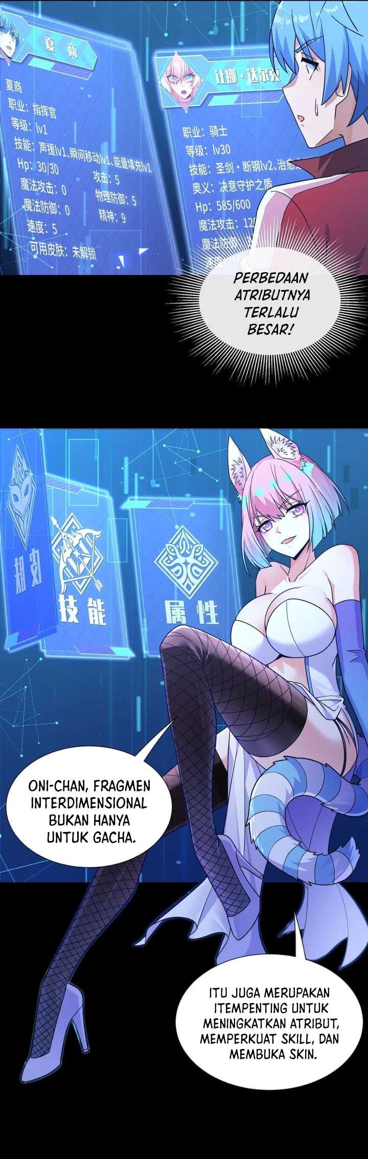 I Can Use the Card Drawing System to Summon Beautiful Girls Chapter 06 Gambar 17