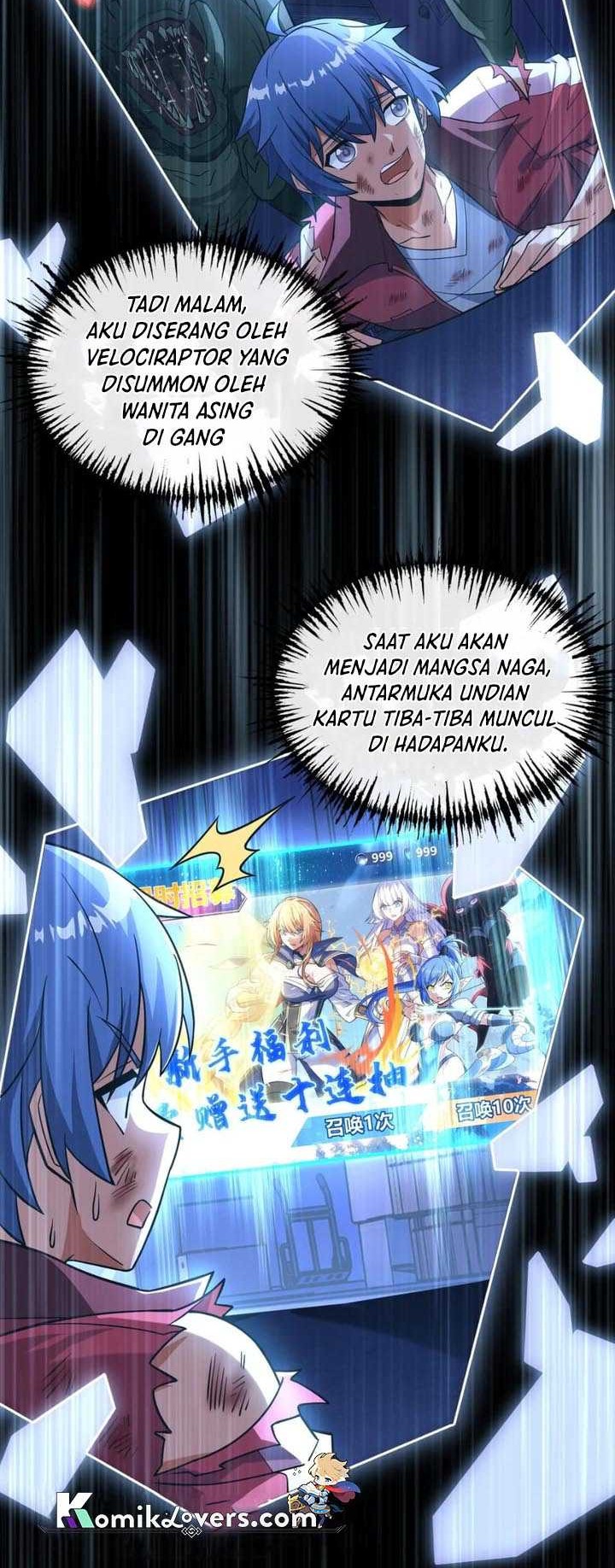 I Can Use the Card Drawing System to Summon Beautiful Girls Chapter 02 Gambar 10