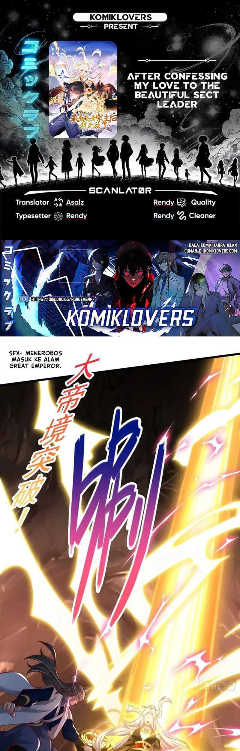 Baca Komik After Confessing My Love to the Beautiful Sect Leader, I Become Invincible? Chapter 07 Gambar 1