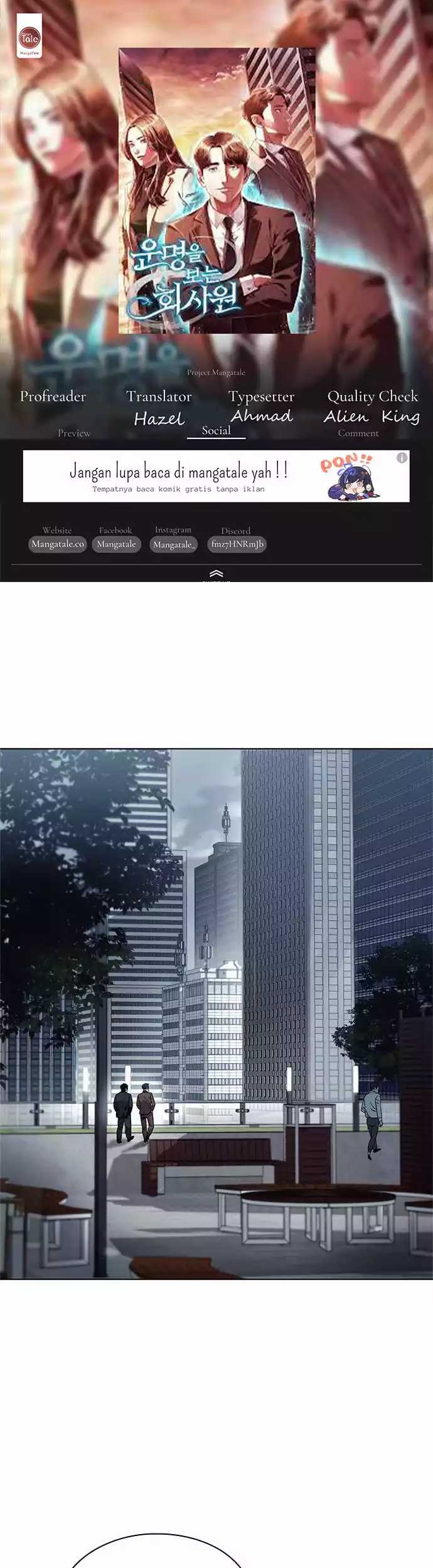 Baca Komik Office Worker Who Sees Fate Chapter 34 Gambar 1