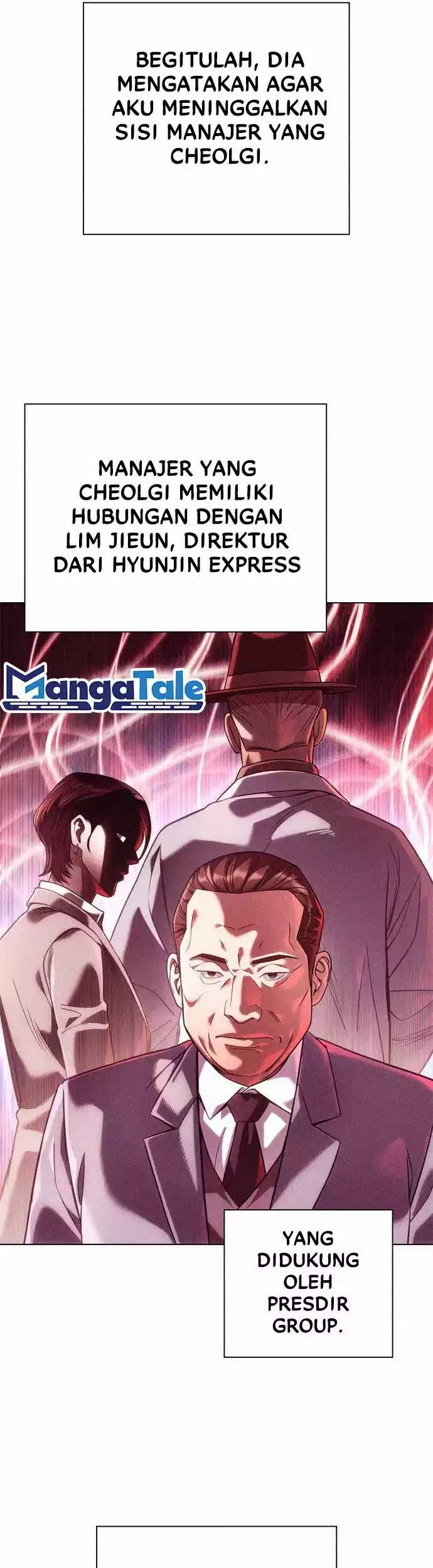 Office Worker Who Sees Fate Chapter 34 Gambar 20