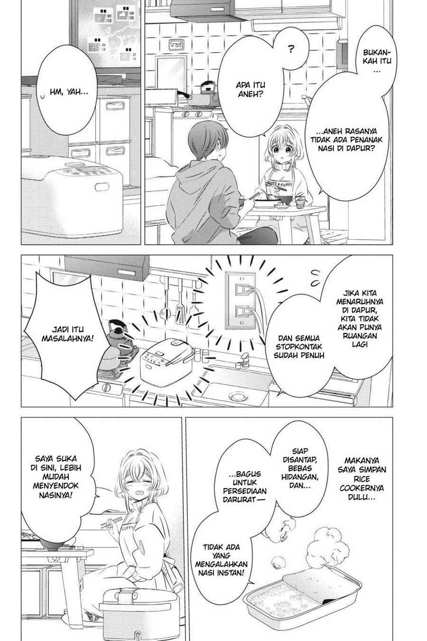 One Room, Hiatari Futsuu, Tenshi-tsuki Chapter 22.6 Gambar 3