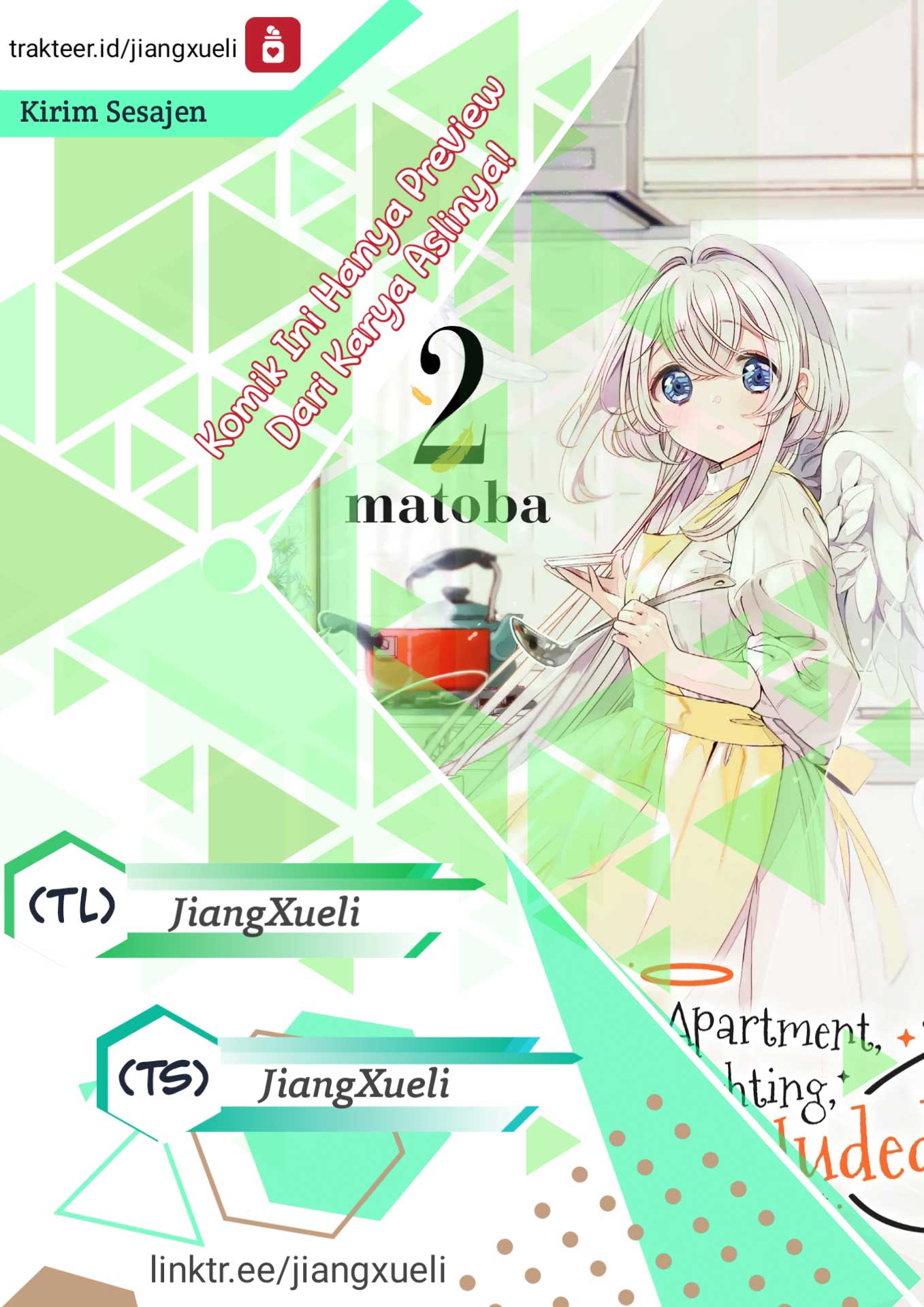 Baca Komik One Room, Hiatari Futsuu, Tenshi-tsuki Chapter 17.5 Gambar 1