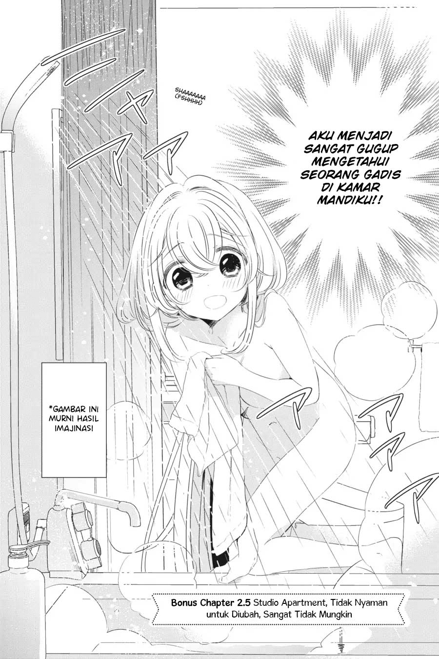 One Room, Hiatari Futsuu, Tenshi-tsuki Chapter 17.5 Gambar 3
