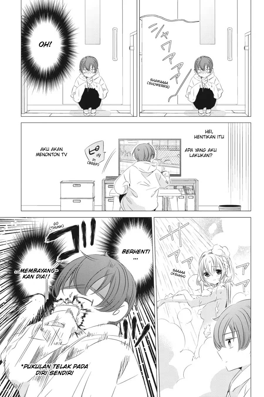 One Room, Hiatari Futsuu, Tenshi-tsuki Chapter 17.5 Gambar 4