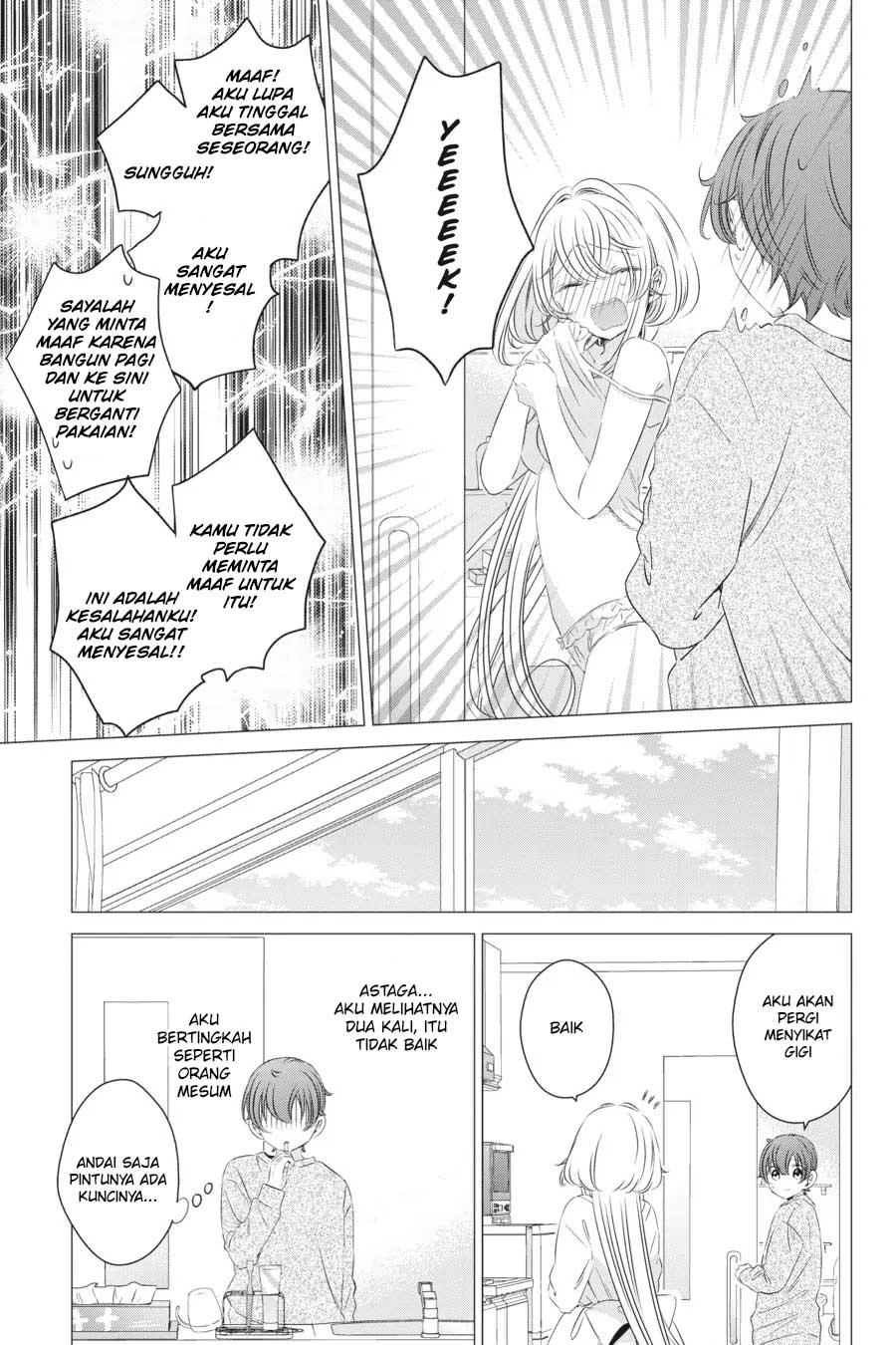 One Room, Hiatari Futsuu, Tenshi-tsuki Chapter 17.5 Gambar 8