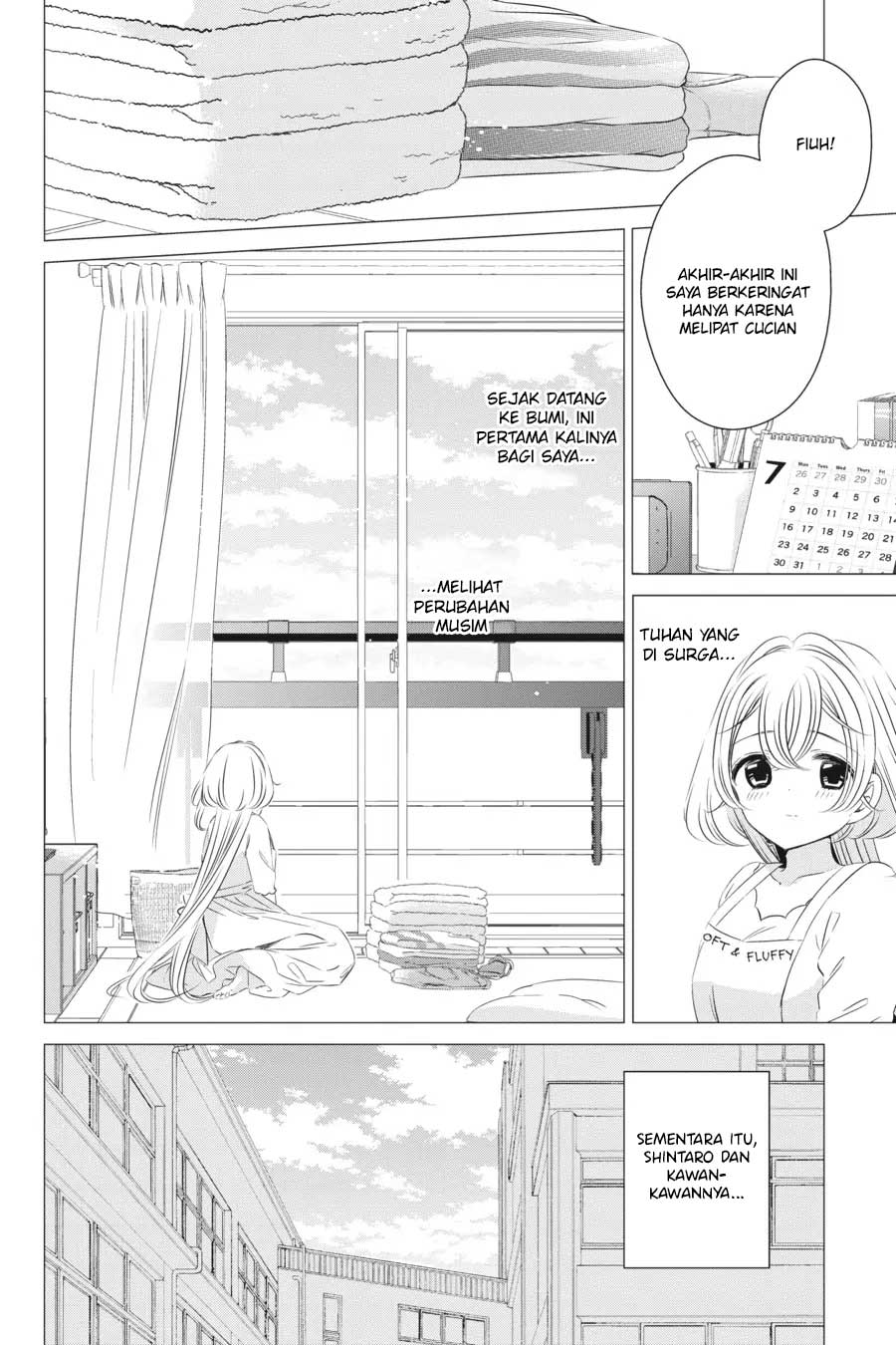 One Room, Hiatari Futsuu, Tenshi-tsuki Chapter 15 Gambar 3